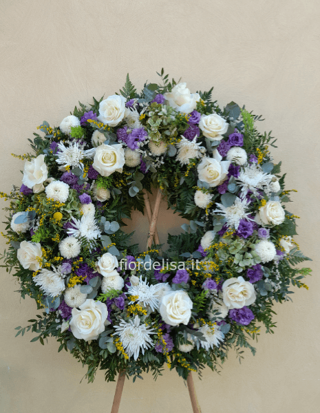 Corona funebre diametro 60/70cm