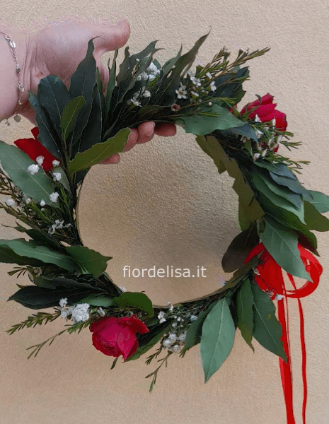 Coroncina di alloro per laurea