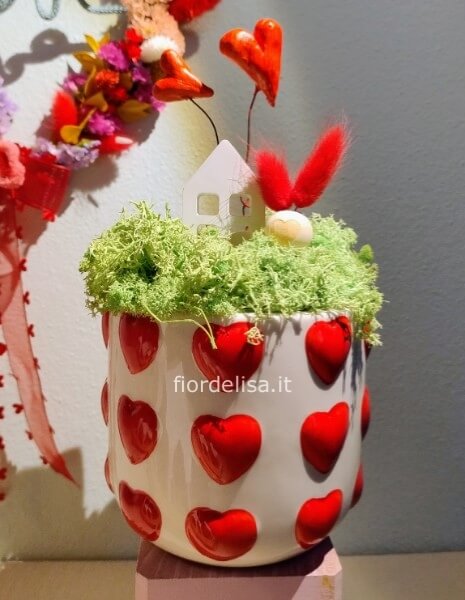 Il mio cuore è la tua casa - vaso 